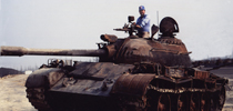 Destroyed Iraqi Tank