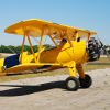 Yellow Biplane