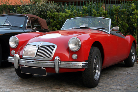 Vintage Sports Car.